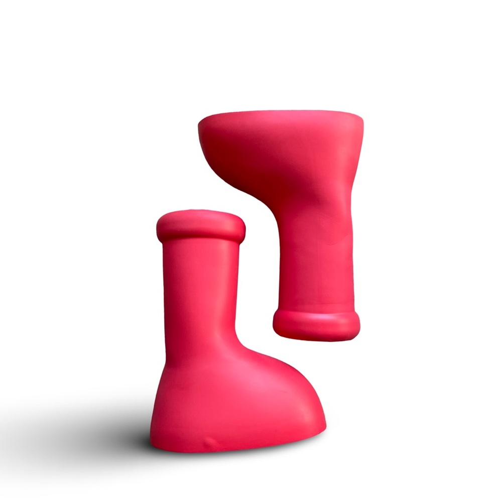 Vibrant Pink Silicone Shoe Inserts
